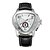 olcso Mechanikus órák-WINNER Férfi Karóra mechanikus Watch Automatikus önfelhúzós Luxus Naptár Analóg Fehér Fekete Sárga / Rozsdamentes acél / Bőr