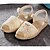 preiswerte Mädchenschuhe-Mädchen Schuhe Leinen Sommer Komfort Sandalen für Beige / Purpur / Blau