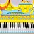 Недорогие Игрушечные инструменты-Барабанная установка Электронная клавиатура Игрушечные музыкальные инструменты Детские электронные пианино Пианино Пианино Барабанная установка Веселье С микрофоном пластик Назначение Детские