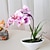 halpa Tekokukat-haara Silkki Muovi Orkideat Pöytäkukka Keinotekoinen Flowers