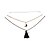 preiswerte Halsketten-Damen Halsketten Pendant Halskette Mehrlagig Anker Quaste Retro Modisch Stoff Aleación Schwarz Modische Halsketten Schmuck Für Hochzeit Party Alltag Normal Arbeit