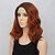 abordables Perruques de déguisement-Perruque Synthétique Ondulé Ondulé Perruque Marron Cheveux Synthétiques