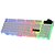 cheap Keyboards-Mechanical Touch Backlights Wired USB Pro illuminated Keyboards with Metal Bottom