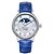 baratos Relógios da Moda-Bestdon Mulheres Relógio de Moda Quartzo Quartzo Japonês Impermeável Fase da lua Couro Banda Luxuoso Branco Azul VermelhoBranco Vermelho