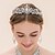 Χαμηλού Κόστους Κεφαλό Γάμου-Στρας / Κράμα Τιάρες με 1 Γάμου Headpiece