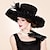 billiga Partyhatt-feather organza fascinators hattar headpiece klassisk feminin stil