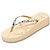 ieftine Flip-Flops de Damă-Women&#039;s Slippers &amp; Flip-Flops Summer Flip Flops Polyester Casual Wedge Heel Others Black Pink Beige