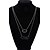 abordables Colliers-Noir Goutte Noir Colliers Tendance Bijoux pour Mariage Soirée Occasion spéciale Anniversaire Cadeau Casual Rond / Quotidien