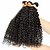 billiga Hårförlängningar i naturlig färg-3 paket Mongoliskt hår Afro Klassisk Curly Weave Obehandlad hår 300 g Human Hår vävar Hårförlängning av äkta hår Människohår förlängningar / 10A / Sexigt Lockigt