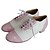 cheap Swing Shoes-Women&#039;s Swing Shoes Indoor Performance Heel Lace-up Low Heel Lace-up White Black Rosy Pink