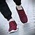 abordables Chaussures de marche-Femme Basket Ballerines Talon Plat Confort Mary Jane Décontracté Lacet Tulle Blanche / Noir / Rouge