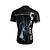 abordables Ropa de ciclismo para mujer-ILPALADINO Hombre Manga Corta Maillot de Ciclismo Bicicleta Camiseta / Maillot Top Ciclismo de Montaña Ciclismo de Pista Transpirable Secado rápido Resistente a los UV Deportes Ropa / Elástico