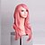 cheap Costume Wigs-Synthetic Hair Wigs Wavy Capless Pink