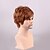 cheap Human Hair Capless Wigs-Handsome Short Layered Straight Men&#039;s Capless Human Hair Wig 100% Human Hair