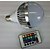 זול נורות תאורה-700-900 lm E26 / E27 נורות גלוב לד G80 1 LED חרוזים לד בכוח גבוה עובד עם שלט רחוק RGB 85-265 V / חלק 1