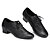 זול נעליים לטיניות-בגדי ריקוד גברים נעליים לטיניות עור שרוכים עקבים שחבור מותאם אישית נעלי ריקוד שחור / אדום / חום / בבית