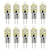 Χαμηλού Κόστους LED Bi-pin Λάμπες-10 τεμ 3 W LED Φώτα με 2 pin 250 lm G4 MR11 12 LED χάντρες SMD 2835 Διακοσμητικό Θερμό Λευκό Ψυχρό Λευκό Φυσικό Λευκό 220-240 V 12 V