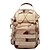 baratos Mochilas e Malas-Zainetti Mochila Tática Militar 7 L - Prova-de-Água Ao ar livre Acampar e Caminhar Náilon Desert digital Python Mud Cor Python preto