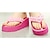 cheap Women&#039;s Slippers &amp; Flip-Flops-Women&#039;s Shoes Polyester Summer Flip Flops Black / Green / Pink / Red / Beige
