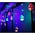 baratos Mangueiras de LED-3M Cordões de Luzes 12 LEDs 3528 SMD Branco Quente RGB Branco Natal Decorativa Conetável 220 V / IP44
