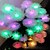 preiswerte LED Lichterketten-7m Leuchtgirlanden 50 LEDs LED Diode RGB Zufällige Farbe Wasserfest 100-240 V / IP44