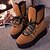 cheap Women&#039;s Boots-Women&#039;s Boots Winter Combat Boots PU Casual Flat Heel Rivet Black / Brown