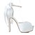 cheap Women&#039;s Shoes-Women&#039;s Wedding Shoes Pearl Platform Stiletto Heel Wedding Party &amp; Evening Spring Summer Ivory Black White