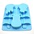 baratos Artigos de Forno-Silicone Aniversário Faça Você Mesmo Bolo Biscoito Torta Desenhos Animados 3D Molde Ferramentas bakeware