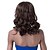 cheap Synthetic Trendy Wigs-European Vogue Medium Sythetic Brown Side Bang Party Wig For Women