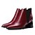 cheap Women&#039;s Boots-Women&#039;s Shoes PU Fall / Winter Heels / Bootie / Pointed Toe Boots Outdoor / Casual Chunky Heel Slip-on