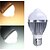 preiswerte Leuchtbirnen-400-550 lm B22 / E26 / E27 Smart LED Glühlampen A50 1 LED-Perlen Hochleistungs - LED Sensor / Infrarot-Sensor RGB 85-265 V