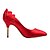 זול נעלי עקב לנשים-סוגי כפכפים-נשים-נעלי חתונה-עקבים / סגור-חתונה / שמלה / מסיבה וערב-שחור / אדום / שמפניה
