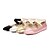 abordables Sandalias planas de mujer-Mujer Zapatos Purpurina Semicuero Primavera Verano Otoño Invierno Confort Bailarina Tacón Plano Banda Para Casual Vestido Negro Plata