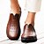 baratos Sapatilhas e Mocassins para Homem-Masculino Mocassins e Slip-Ons Conforto Couro Primavera Verão Outono Casual Conforto Rasteiro Marron Azul Khaki