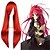 voordelige Halloween pruiken-Fairy Tail Elza Scarlet Cosplaypruiken Heren Dames 32 inch(es) Hittebestendige vezel Rood Anime