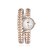 זול שעונים אופנתיים-jewelora בגדי ריקוד נשים שעוני אופנה שעוני שמלה קווארץ וינטאג&#039; עמיד לזעזועים זהב אנלוגי - זהב