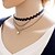 cheap Necklaces-Women&#039;s Choker Necklace Tattoo Choker Necklace Tattoo Style Fashion Lace Fabric Black Necklace Jewelry For Daily Casual