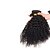 billiga Hårförlängningar i naturlig färg-3 paket Mongoliskt hår Lockigt Afro Curly Weave Äkta hår 300 g Human Hår vävar Hårförlängning av äkta hår Människohår förlängningar / 8A / Sexigt Lockigt