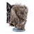 baratos Acessórios para Festa do Halloween-Cabeça de animal lobo látex com máscara de cabelo vestido extravagante traje do partido do dia das bruxas assustador