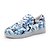 baratos Sapatos de Menino-Para Meninos Para Meninas Tênis Tênis com LED Primavera Verão Outono Courino Casual Cadarço LED Rasteiro Cinzento Rosa Azul Azul Real