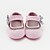 preiswerte Baby-Schuhe-Mädchen Baby Flache Schuhe Lauflern Kinderbett Schuhe Stoff Frühling Sommer Herbst Normal Klett Rosa