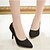 ieftine Tocuri de Damă-Pentru femei Pantofi Luciu Primăvară Vară Toamnă Balerini Basic Toc Stilat Sclipici Strălucitor pentru Birou și carieră Rochie Party &amp;