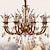 cheap Chandeliers-5 Modern/Contemporary Crystal / Candle Style Others Metal Chandeliers Living Room / Bedroom / Dining Room