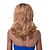 cheap Synthetic Trendy Wigs-European Vogue Medium Sythetic Mixed Brown Wave Party Wig For Women