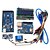 preiswerte Do-It-Yourself-Sets-Werkzeuge mega 2560 r3 Board + Ethernet-W5100 + Relais + Steckbrett-Kabel + hc-SR04-Sensor-Kit für Arduino Lernen