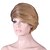 abordables Perruques Synthétiques Sans Bonnet-Perruque Synthétique Droit Coupe Dégradée Perruque Court Cheveux Synthétiques Femme Ligne de Cheveux Naturelle Marron