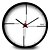 cheap Modern/Contemporary Wall Clocks-Wall Clock，Modern Contemporary Metal Round Indoor / Outdoor