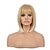 cheap Synthetic Trendy Wigs-Synthetic Wig Straight Wavy Straight Bob Wig Blonde Short Blonde Synthetic Hair Women&#039;s Ombre Hair Blonde