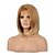 cheap Synthetic Trendy Wigs-Top Quality Ombre Blonde Brown Color Wig Middle Length BOBO Straight Hair Synthetic Wigs