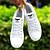 cheap Men&#039;s Sneakers-Men&#039;s Leatherette Spring / Summer / Fall Comfort Sneakers Flat Heel Lace-up White / Black / Brown / Winter / Outdoor
